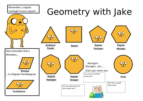 A3 Geometry with Jake Poster
