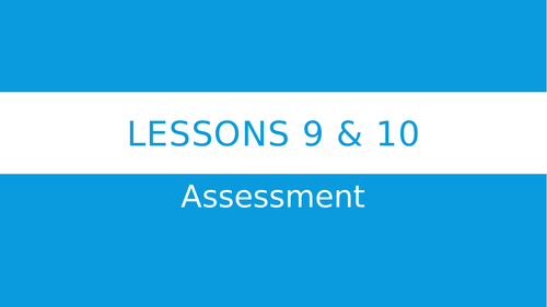 'King Charles III' Lessons 9 & 10: Assessment