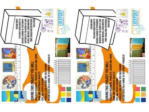 Stationery SOL Year 10 Graphic Communication