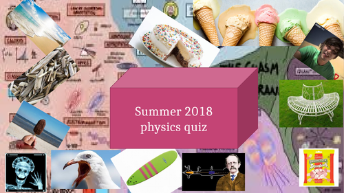 Physics quiz  GCSE SCIENCE- 20 questions with tie break