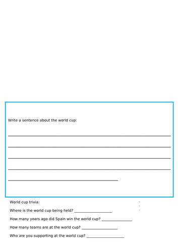 World Cup 2018 Introduction