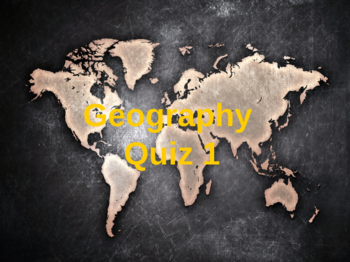 Geography Quiz