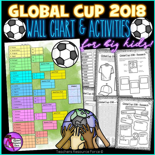 Global Cup Football / Soccer 2018 Russia