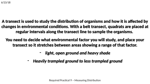 Measuring Distribution Practical