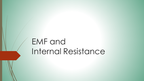 OCR A level Physics Internal Resistance