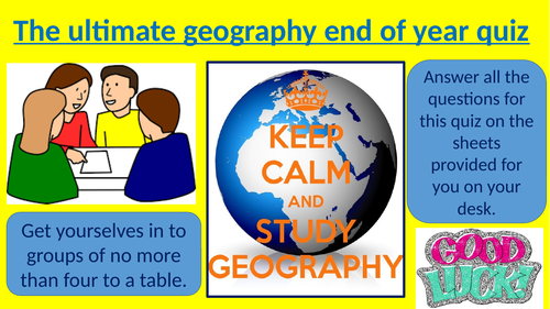 The ultimate Geography quiz 2025