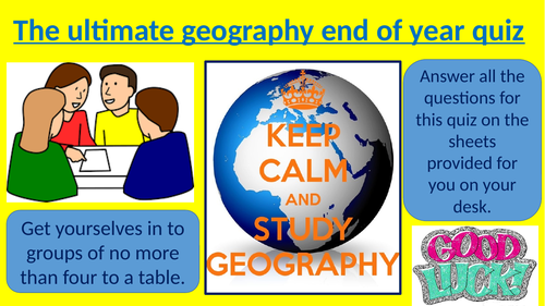 The ultimate Geography quiz 2024