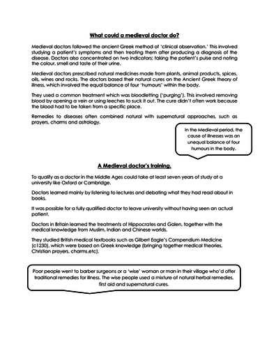 Health & the People AQA History NEW 9-1 Specification Revision Notes + EXEMPLAR Q4 FACTOR ESSAY