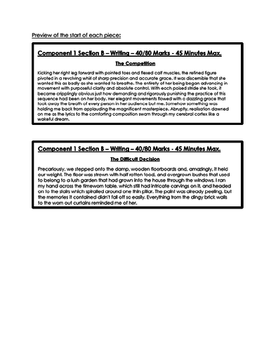 Professional exemplar example picture