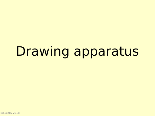 Apparatus - identify and draw diagrams