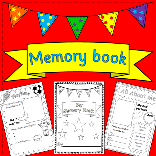End of the Year Memory book- end of term