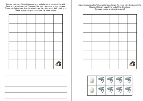 Position and Direction Year 2 Extension Challenge