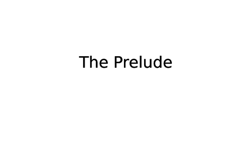 Power and Conflict-The Prelude