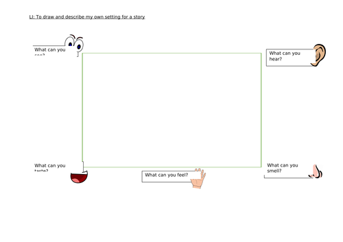 Setting planning sheet