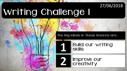 Writing Challenge - Train to Improve