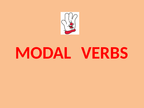 Modal verb lesson