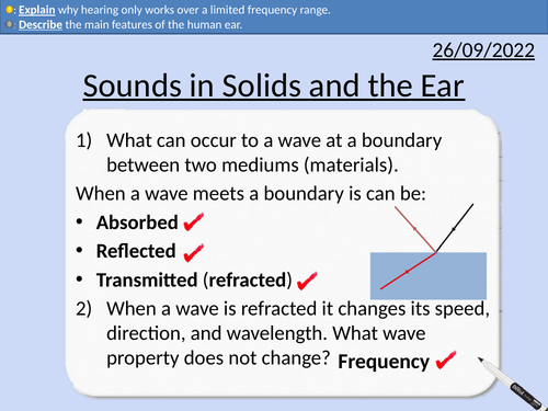GCSE Physics: Sounds in Solids and the Ear