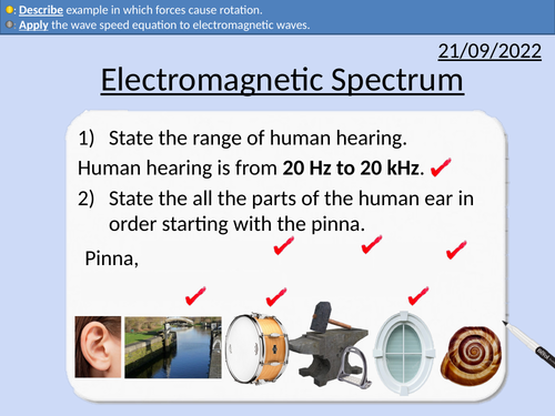 Gcse Physics Electromagnetic Waves Teaching Resources