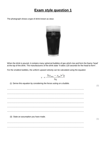 Edexcel Physics AS Materials revision