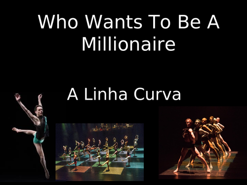 A Linha Curva Starter Quiz x2 (GCSE Dance Anthology)