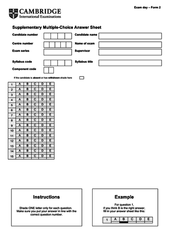 CIE A Level Physics Topic 5 Force, Density & Pressure Topic Test & Answer Key