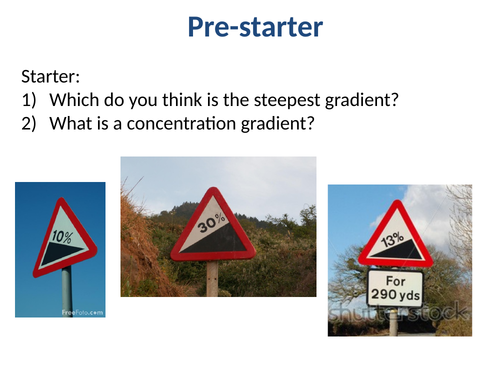 2018 AQA GCSE Biology Unit 1 (B1): Active Transport L8