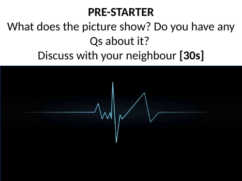 2018 AQA GCSE Biology Unit 1 (B1): Pacemakers L12