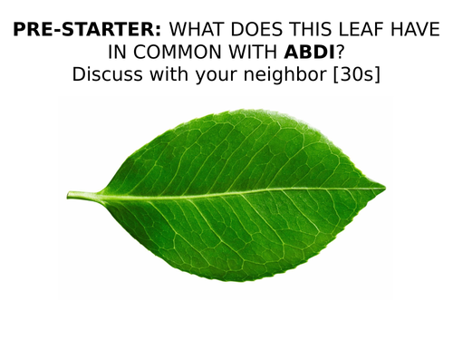 2018 AQA GCSE Biology Unit 1 (B1): Photosynthesis Part 1 L29