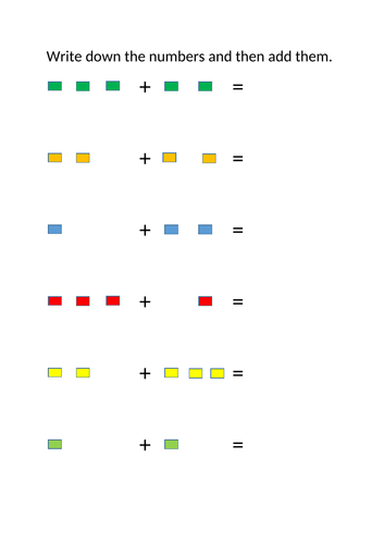 add to 5(picture based)