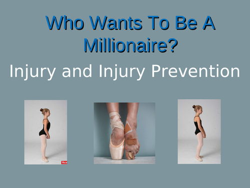 Injury Who Wants to be a Millionaire Quiz (GCSE, AS A-Level)