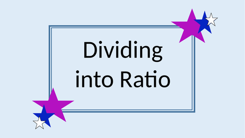 Dividing Ratio