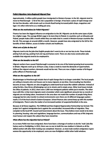 Case Study: Poland - Migration OCR Geography A-level