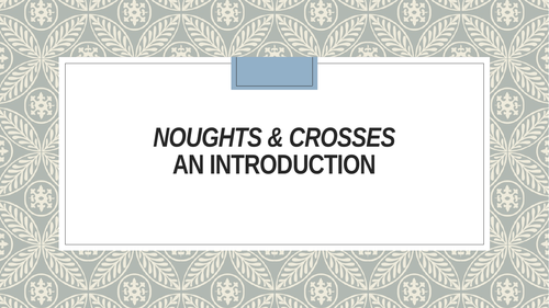 Noughts and Crosses - play adaptation by Dominic Cooke, Act 1
