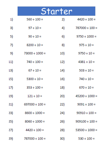 Percentages of an amount lesson