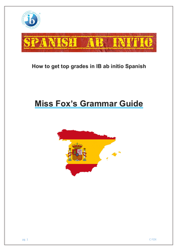 COMPLETE GRAMMAR GUIDE WITH EXERCISES