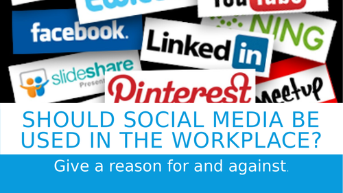 Unit 20 Social media in the workplace