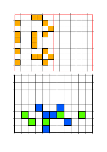 Symmetrical Patterns Differentiated