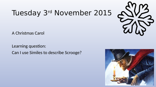 A Christmas Carol- similes