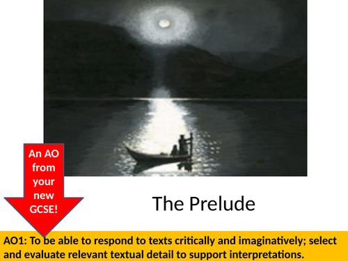 The Prelude by William Wordsworth fully annotated lesson AQA GCSE ...