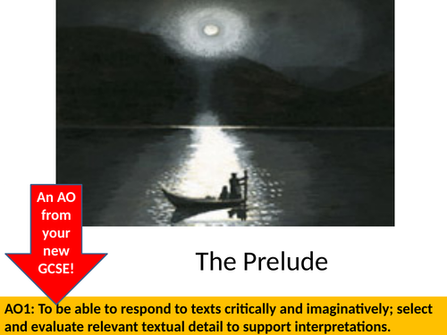 The Prelude by William Wordsworth fully annotated lesson AQA GCSE Literature paper 2