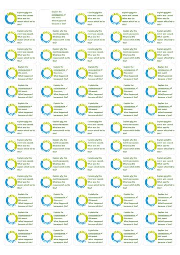 History Marking Stickers