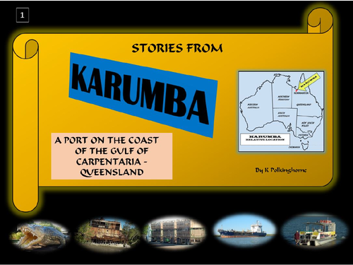 KARUMBA - THE ONLY MAJOR PORT ON THE SOUTHERN EDGE OF THE GULF OF CARPENTARIA AUSTRALIA