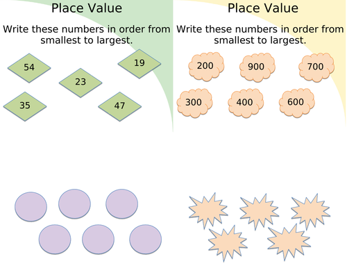 Place Value Fast Finisher Cards