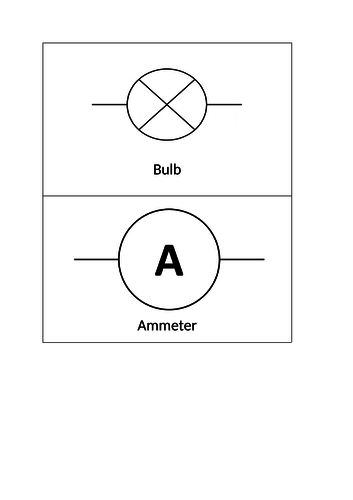 Guess who - Circuit symbols