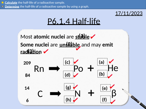 GCSE Physics: Half-life