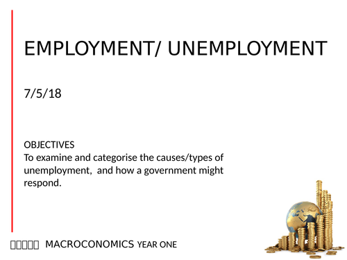 07 Unemployment AQA AS Economics (new spec) MACRO