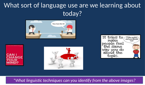 Introduction to persuasive techniques