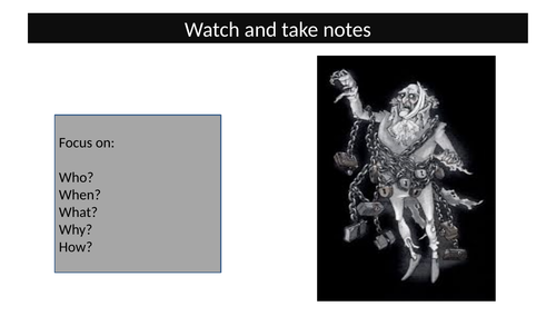 Christmas CarolGhost  Teaching Resources