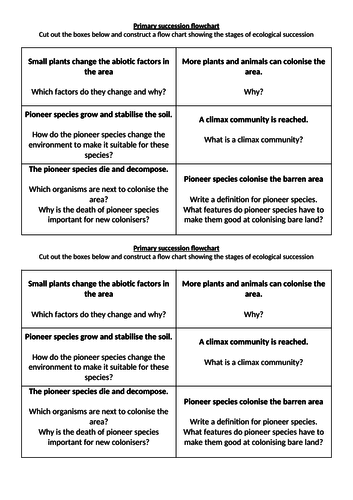 AQA A level- Succession