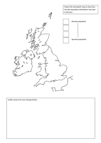 General Choropleth map